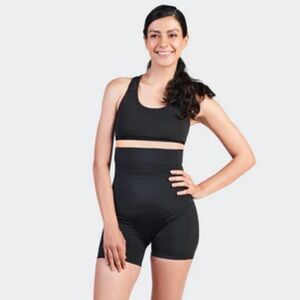 Women's SRC Postpartum Compression Shorts - Black